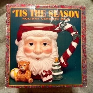 Source Unknown Red and White Holiday Decor